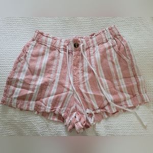 Lightweight stripe shorts